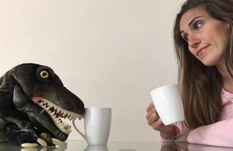 A cup of tea with my worries..